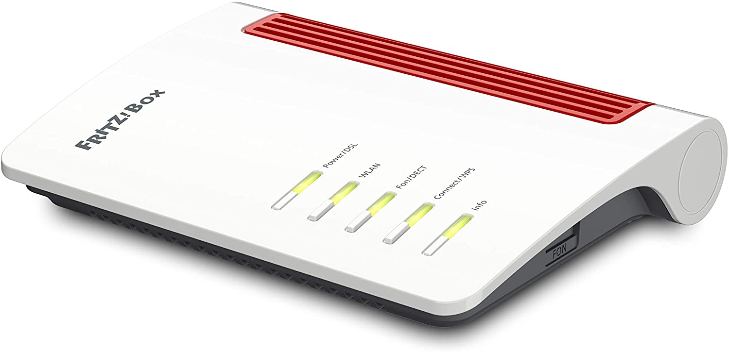 AVM FRITZ!Box 7530 AX WLAN-Router Gigabit Ethernet Dual-Band (2,4 GHz/5 GHz) 4G Weiß