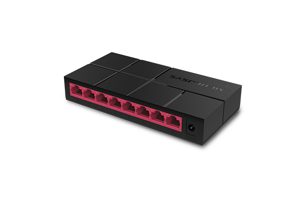 Mercusys MS108G Netzwerk-Switch Unmanaged Gigabit Ethernet (10/100/1000) Schwarz