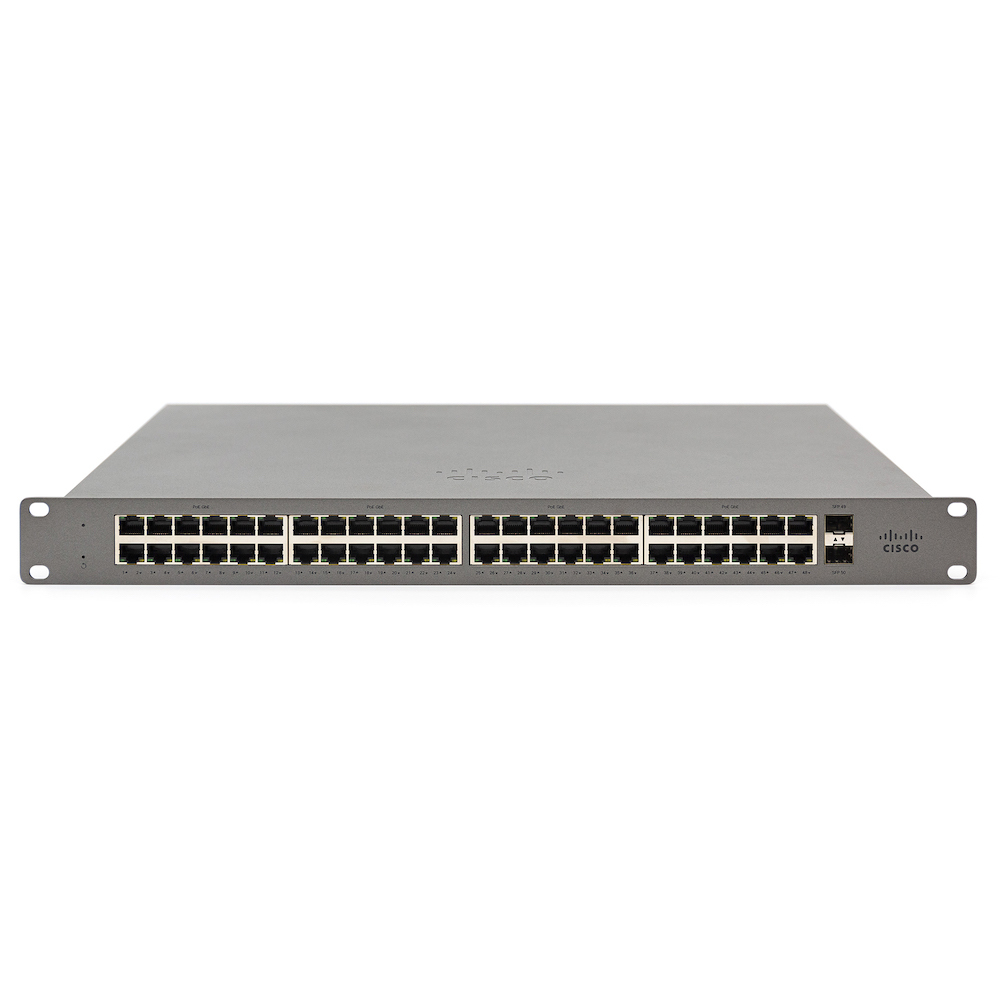 Cisco Meraki Go – 48-Port-Switch – Stromversorgung nach EU-Standard GS110-48-HW-EU 48 Ports