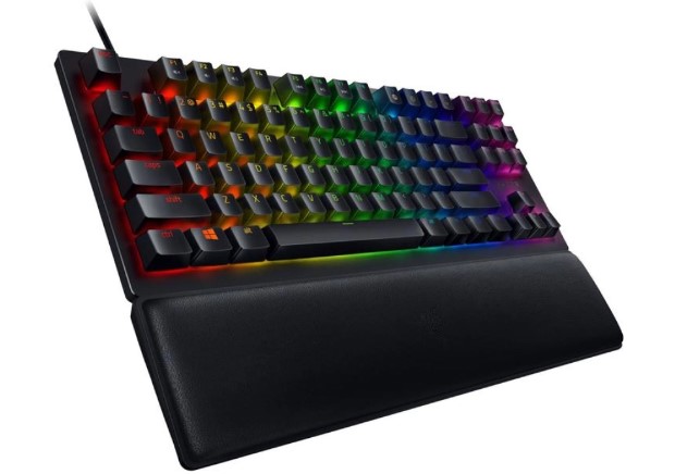 RAZER Huntsman V2 Tenkeyless, Clicky Optical Red Switch - (CHE Layout - QWERTZ)