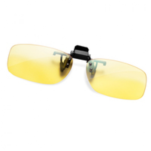 Klim OTG Getönte Clip-On-Brille gegen blaues Bildschirmlicht für Brillengestelle