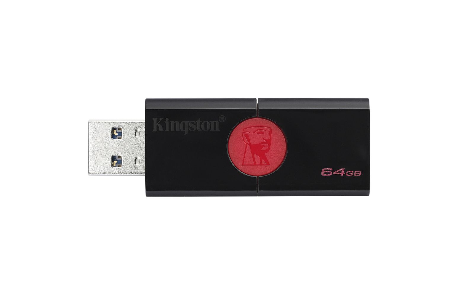 Kingston Technology DataTraveler 106 USB-Stick 64 GB USB Typ-A 3.2 Gen 1 (3.1 Gen 1) Schwarz, Rot