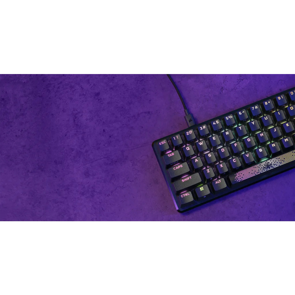 Corsair CH-91A401A-ES Tastatur Gaming USB Schwarz - (ESP Layout - QWERTY)