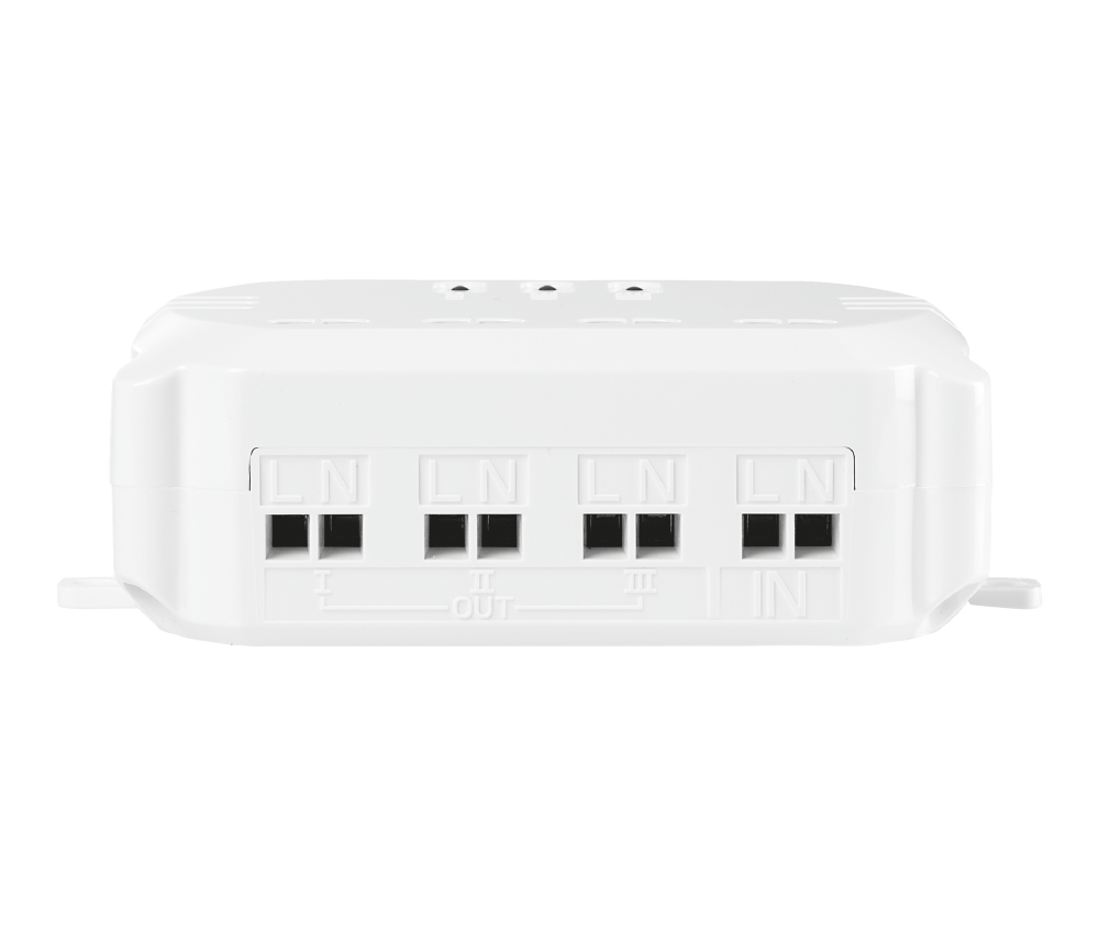 Trust Smart Home 433 Mhz Funk 3-in-1 Einbauschalter Gesamtleistung ACM-3500-3 (3500 W) & Smart Home 433 Mhz Funk-Doppel-Wandschalter AWST-8802