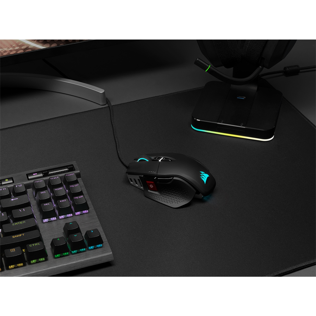Corsair M65 RGB ULTRA Maus Gaming rechts USB Typ-A Optisch 26000 DPI Corsair M65 RGB ULTRA Maus Gaming rechts USB Typ-A Optisch 26000 DPI