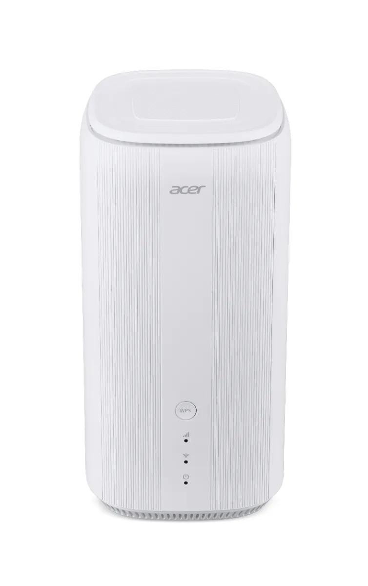 Acer Connect X6E 5G CPE EU Plug Tragbarer Router Tri-Band Wi-Fi 6E (2,4/5/6 GHz) Gigabit Ethernet Ethernet-WAN NanoSIM Weiß