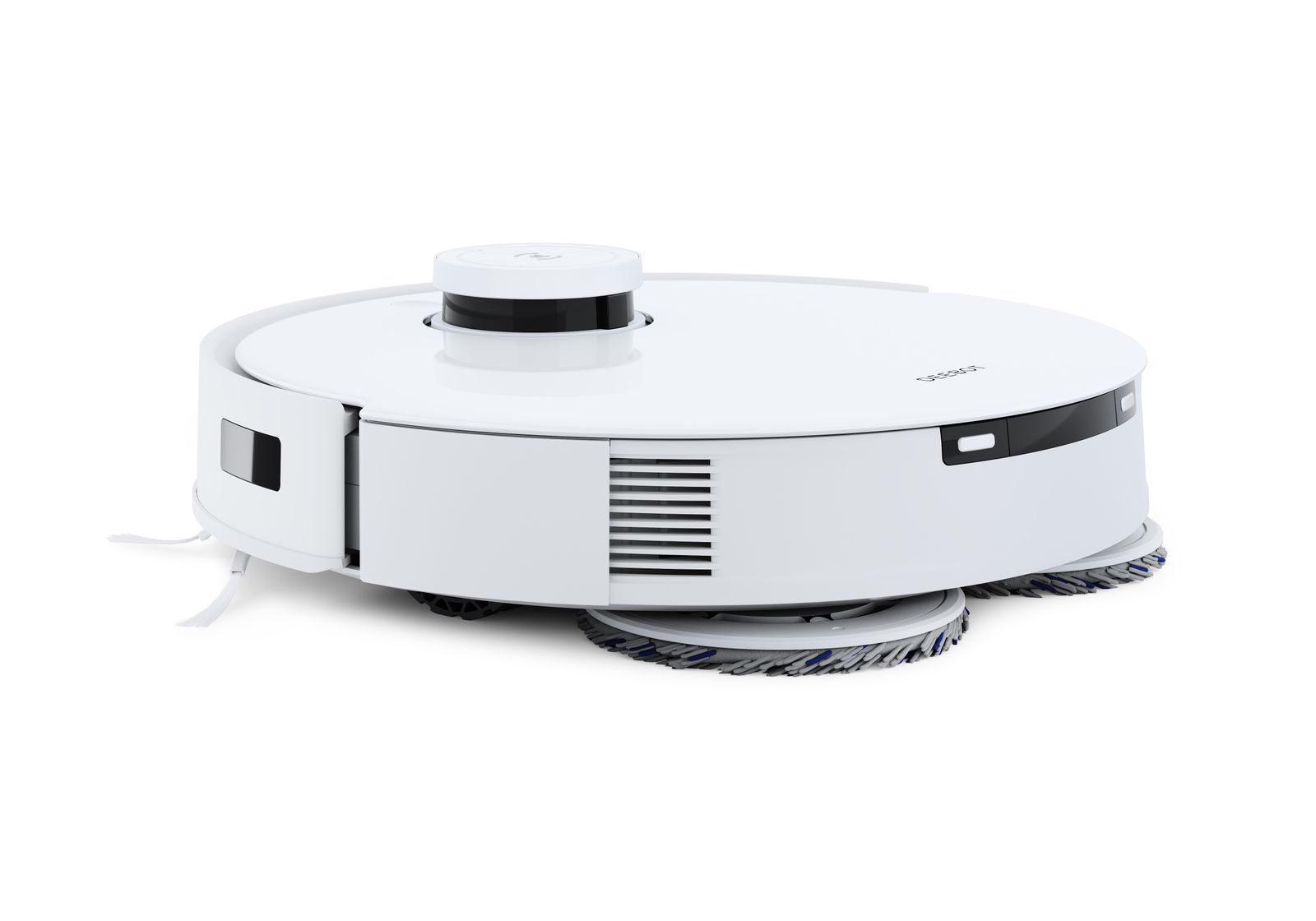 Ecovacs DEEBOT T10 Turbo Saugroboter & Wischroboter 3000 Pa, TURBO Station, OZMO Turbo 2.0, 5200 mAh, WLAN, HD-Kamera Nachtsicht, AIVI, Weiß