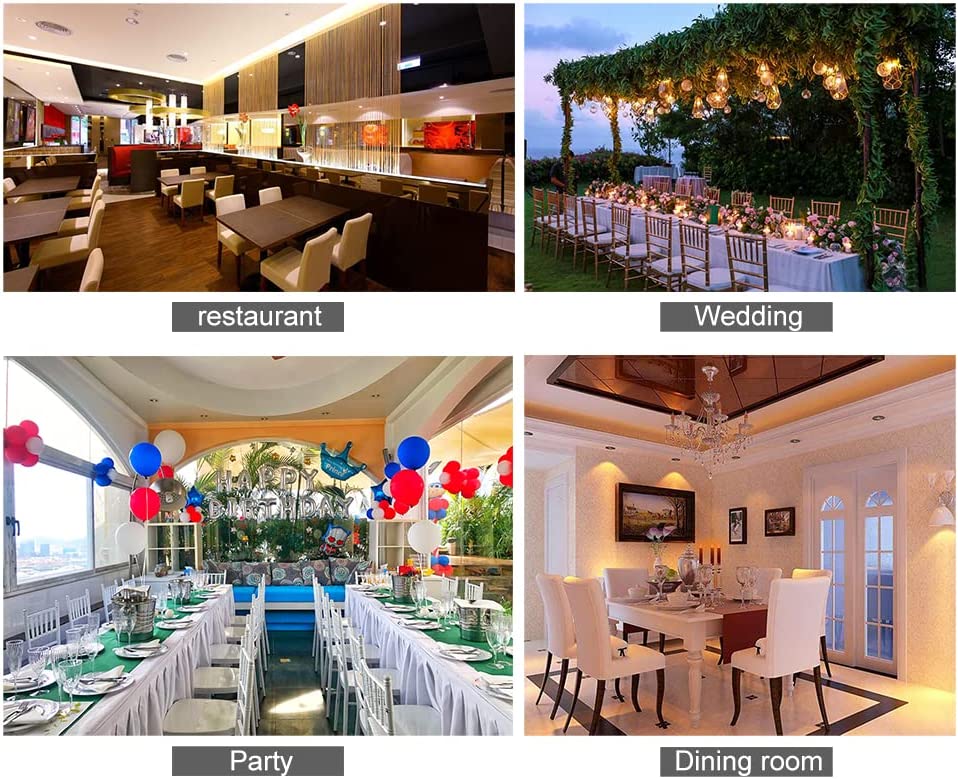 Veakii R Stuhlhussen 4 Stück Elastische Moderne Beschützer Stuhlhussen, Stuhl Abdeckungen für Haus Esszimmer Moderne Hochzeit Bouquet, Hotel, Restaurant Dekor（Hellgrau） Hellgrau 4 Stück
