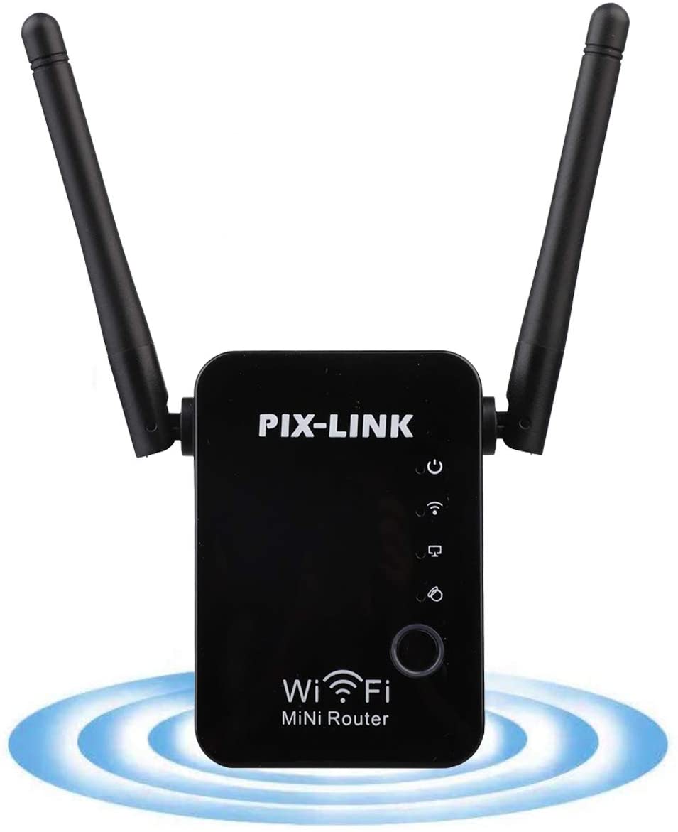 FOLME WiFi Extender, Wireless 2 4GHz 300Mbps Wi-Fi Range Extender Network Booster with Router AP Mode