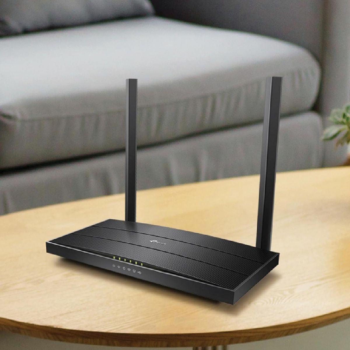 TP-Link XC220-G3V WLAN-Router Dual-Band (2,4/5 GHz), Gigabit Ethernet, 867 Mbit/s, Grau, EU V2.0