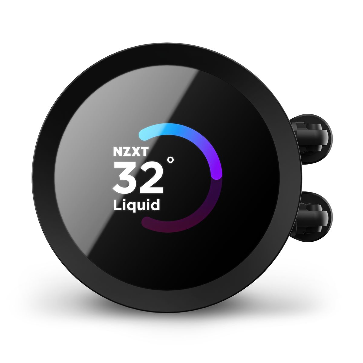NZXT Kraken 240 RL-KN240-B1 Prozessor All-in-One-Flüssigkeitskühler 240 mm, 2x 120 mm Lüfter, TFT-LCD Display, Schwarz