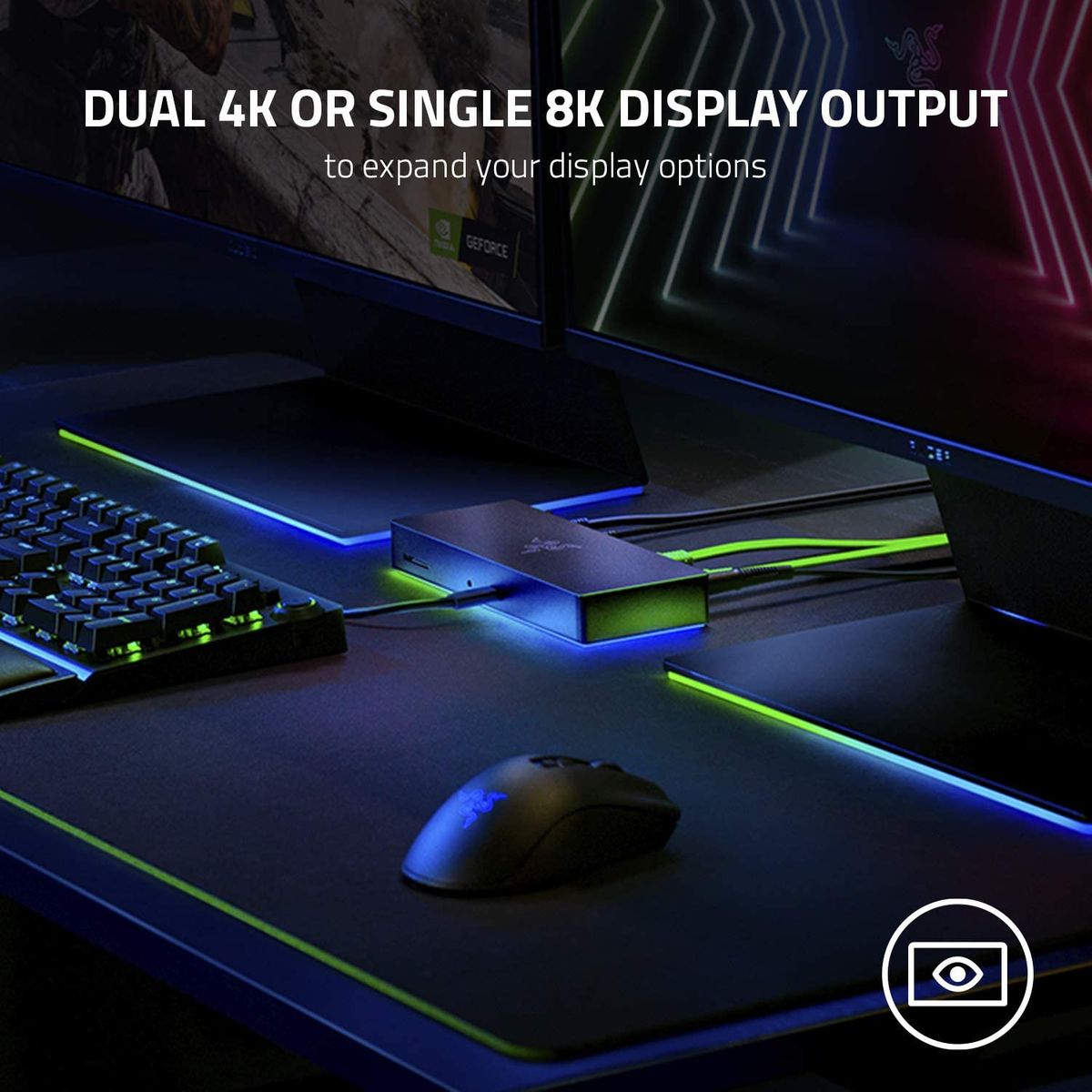 Razer Thunderbolt 4 Dock USB 3.2 Gen 2 3.1 Gen 2 Type-C
