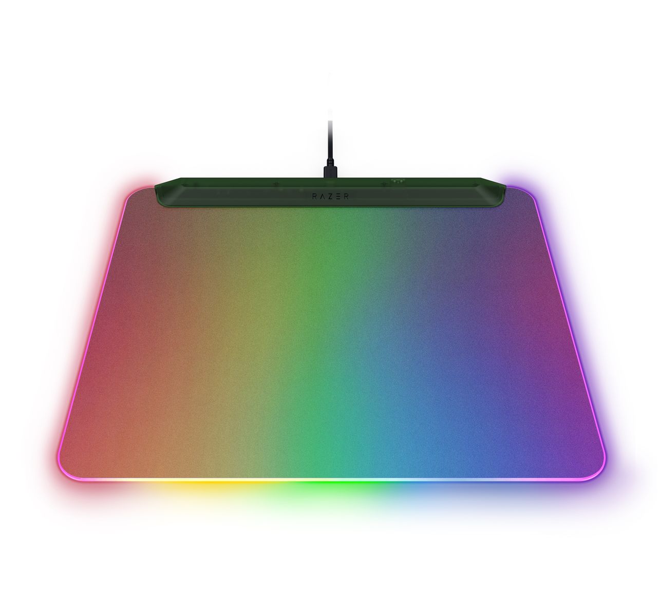 Razer Firefly V2 Pro Gaming-Mauspad, RGB-Beleuchtung, USB-Anschluss, Anti-Rutsch-Basis, Grün