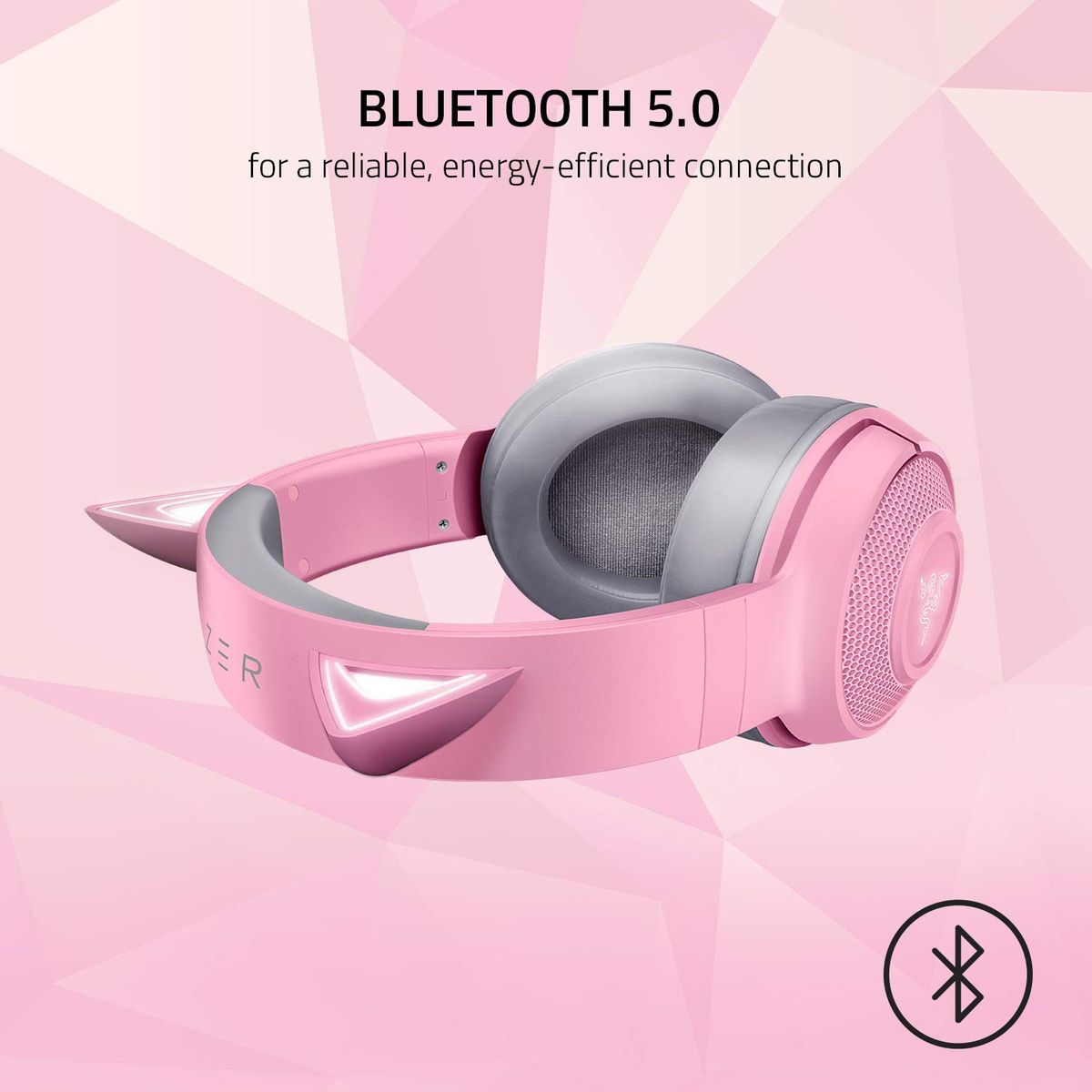 RAZER Kraken Bluetooth Kitty Stereo Gaming Headset mit Chroma RGB Beleuchtung