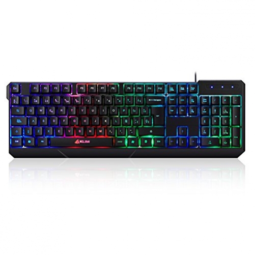 KLIM Chroma Gaming Tastatur Wired USB High Performance ES-Layout