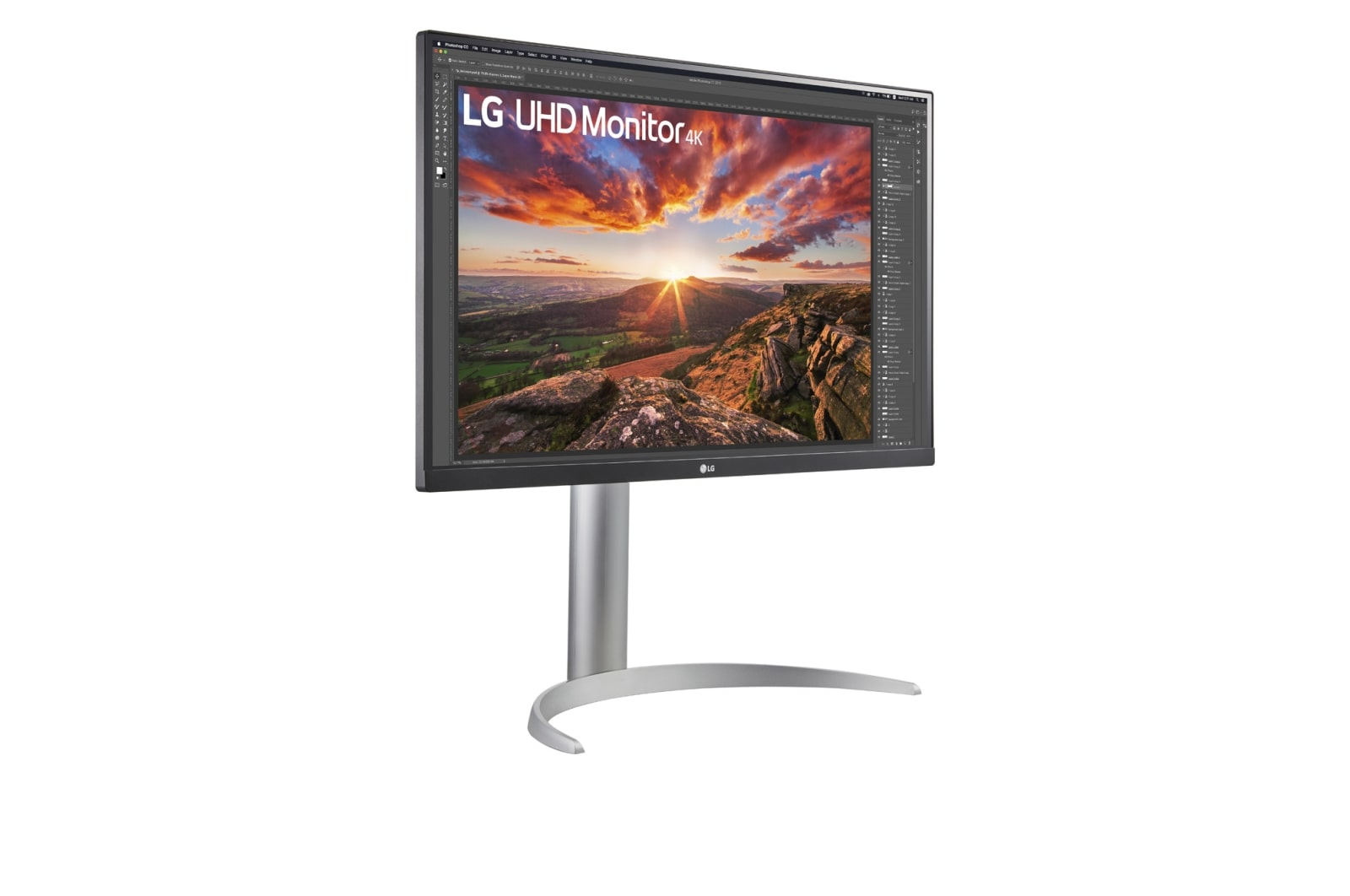 LG 27UP85NP-W Computerbildschirm 68,6 cm (27") 3840 x 2160 Pixel 4K Ultra HD LED Silber