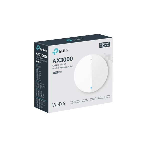 TP-Link Festa F65 3000 Mbit/s Weiß Power over Ethernet (PoE)