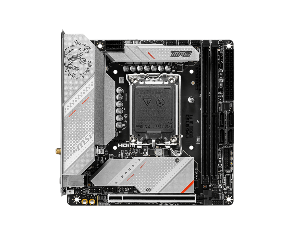 MSI MPG B760I EDGE WIFI Motherboard Intel B760 LGA 1700 mini ATX