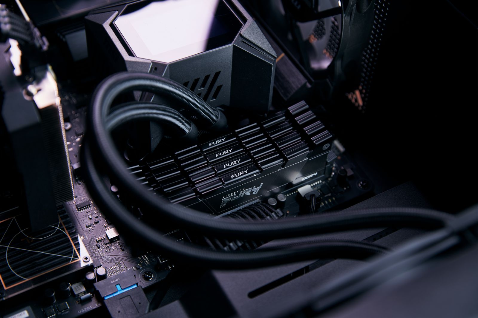 Kingston FURY Renegade 32GB (4 x 8GB) DDR4-3600 CL16 DIMM, 1.35V, XMP 2.0, Black