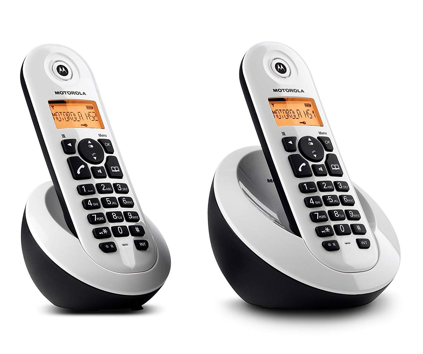 Motorola C602 DECT-Telefon Weiß Anrufer-Identifikation