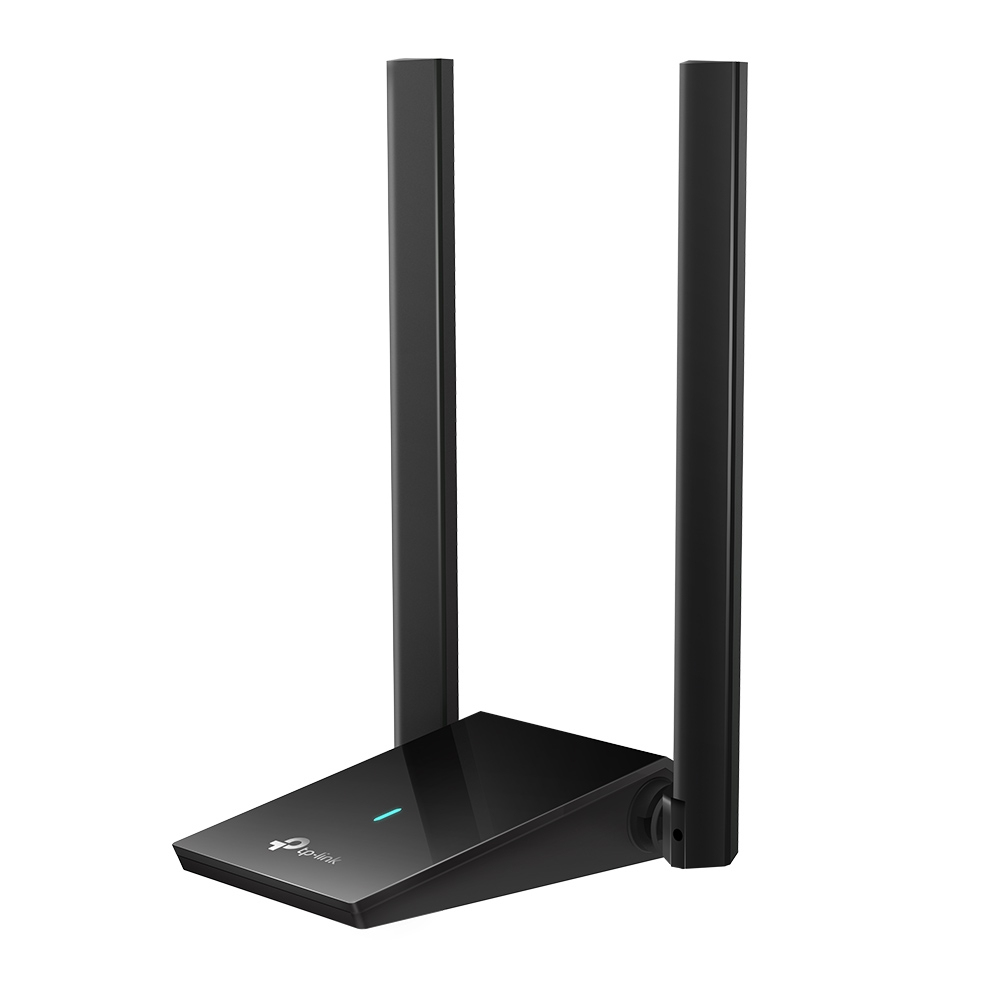 TP-Link Archer TX20U Plus WLAN Stick Für PC, WiFi 6 AX1800 Dual Band, USB 3.0, MU-MIMO, Antennen mit hoher Verstärkung, WPA3-Verschlüsselung, Kompatibel mit Windows 11/10, Schwarz, único Single WiFi 6 AX1800