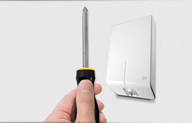 One For All SV 9455 5G Außenantenne, DVB-T2, 3G/4G/5G-Blockfilter, IP55, 10 m Kabel, Full-HD