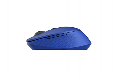 rapoo M300 Silent Optische 1.600 DPI 2.4GHz Wireless Ergonomische Maus blau