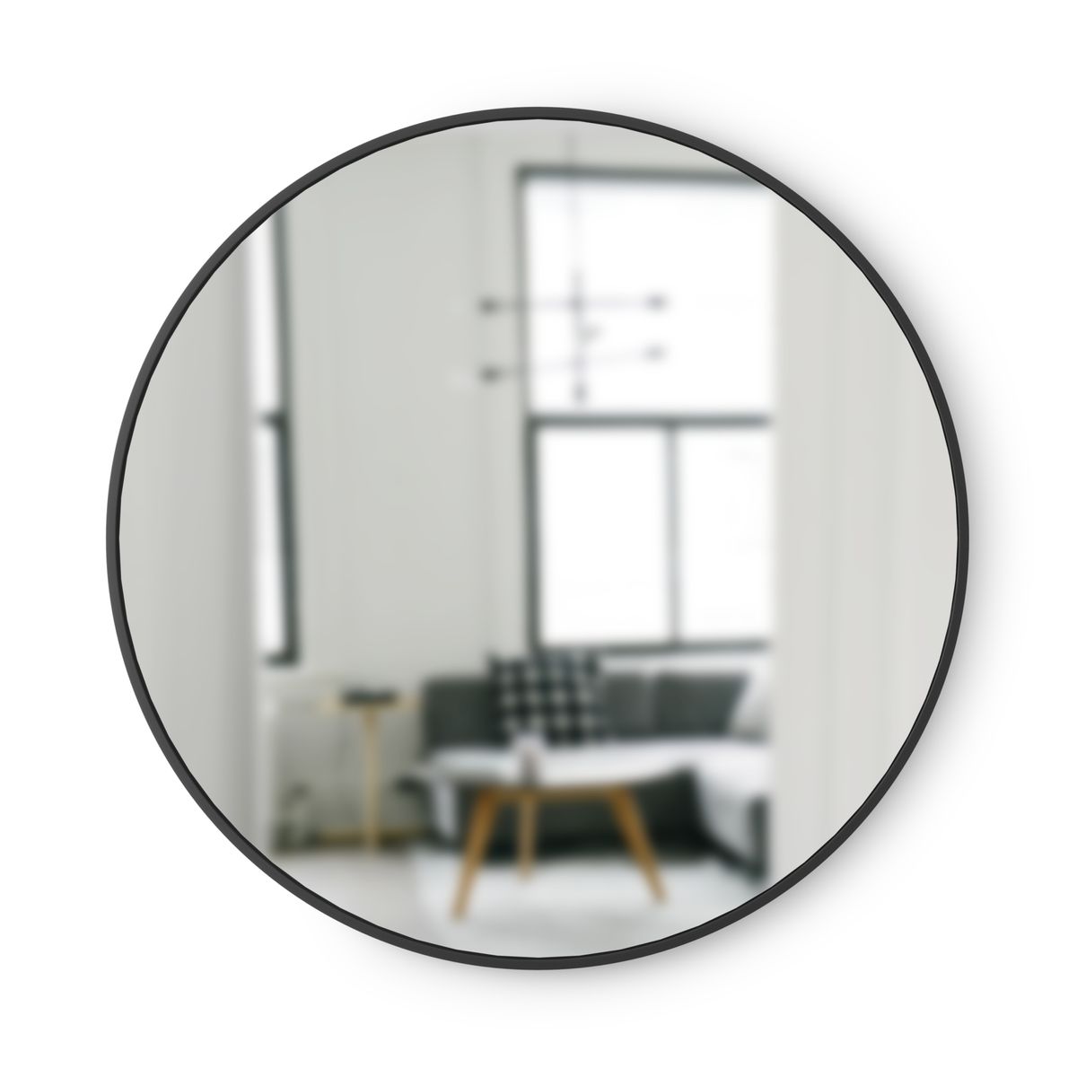 Umbra 1008243-918 Wall Mirror Round Gray