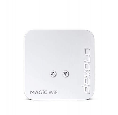 devolo Magic 1 1200 Wi-Fi mini Starter Kit dLAN 2.0: Ideal für Home Office Streaming Kompaktes Starter Kit für zuverlässiges raumübergreifendes WLAN einfach via Stromleitung