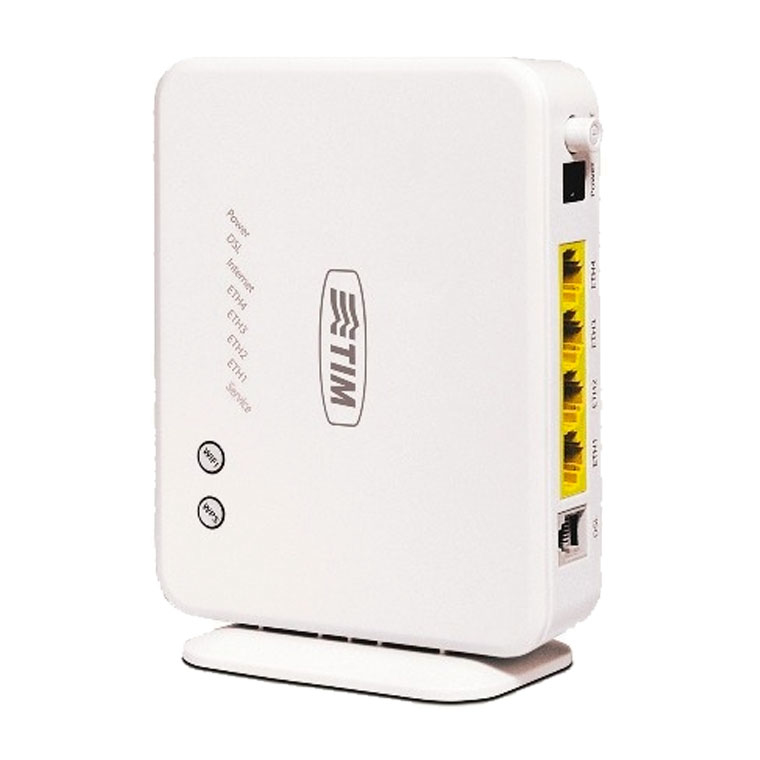 Telekom TIM Modem ADSL Wi-Fi Einzelband 2,4GHz Schnelles Ethernet