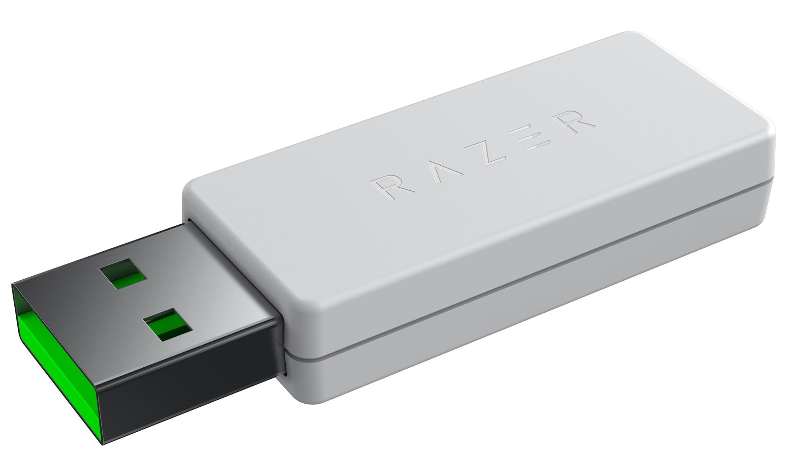 Razer Raiju V3 Pro Kabelloses & Verkabeltes Gamepad, RF & USB, Analog, PC, PlayStation 5, 36 h Akku, Schwarz/Weiß