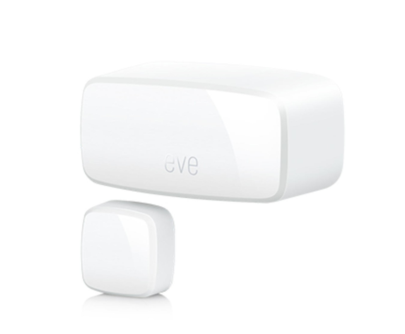 Eve Door & Window - Smarter Kontaktsensor für Türen/Fenster (Dt. Markenqualität), Bluetooth, Thread, Mitteilungen (offen/zu), automatische Aktivierung von Geräten & Szenen, keine Bridge, Apple HomeKit Eve Door & Window (Homekit)
