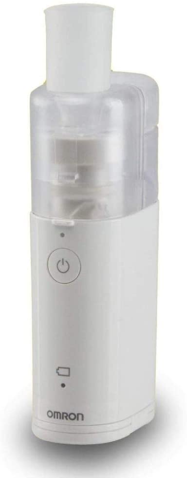 Omron MicroAir U100 Inhaler - Noiseless electric nebulizer for home or travel - For the treatment of respiratory diseases in adults and children asthma treatment.