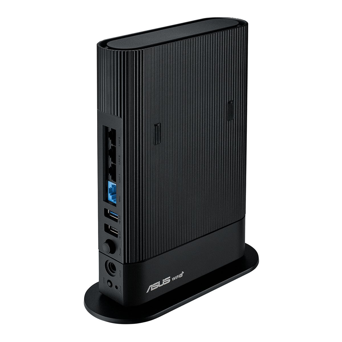 ASUS RT-AX59U AX4200 AiMesh kombinierbarer Router (Tethering als 4G und 5G Router-Ersatz, WiFi 6, AiProtection Pro, Kindersicherung, 160 MHz Bandbreite, USB 3.2 Gen 1 Anschluss, VPN-Funktionen) 4.200 Mbit/s 1x WAN + 3x LAN + 1x USB 3.2 + 1x