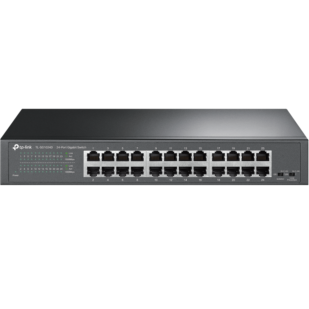 TP-Link 24-Port-Gigabit-Desktop/Rackmount-Switch