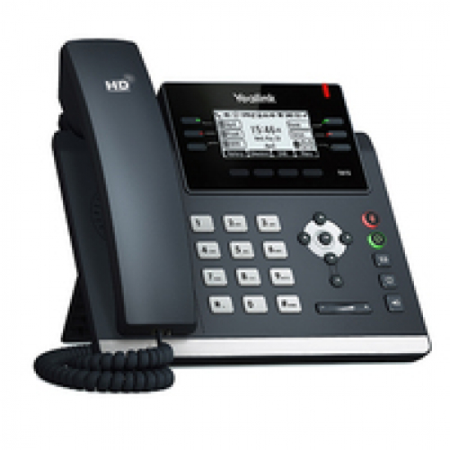 YEALINK SIP-T41S IP-Telefon Schwarz Kabelgebundenes Mobilteil LCD 6 Zeilen