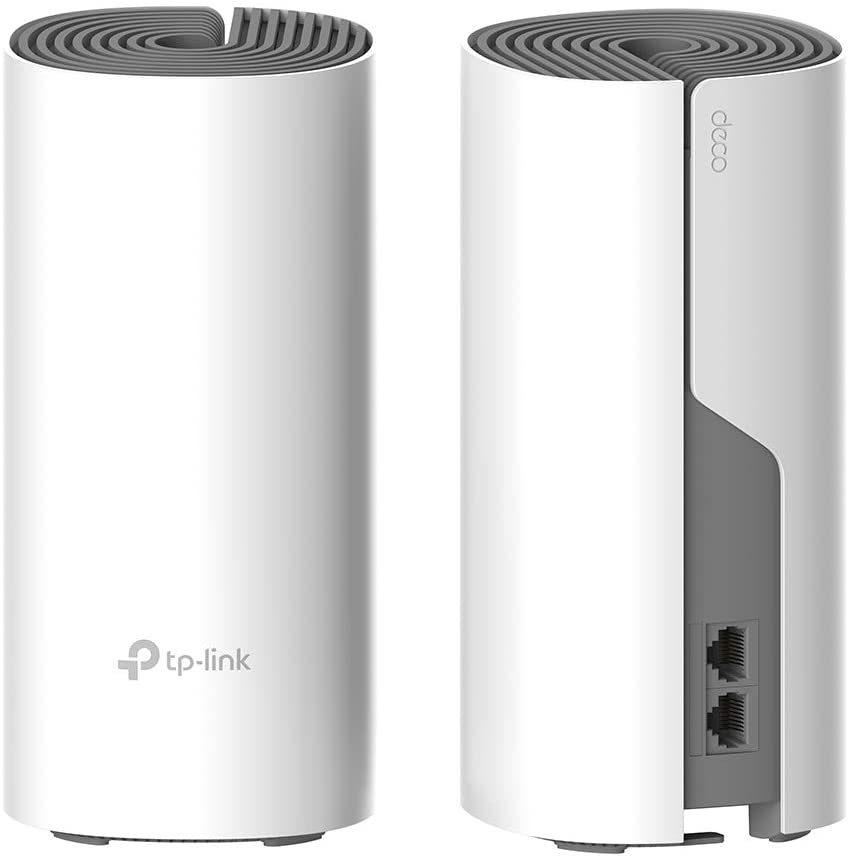 TP-Link Deco E4 Mesh Wi-Fi System AC1200 Dual Band WLAN Router & Repeater up to 260m² White 2er Pack v1.0
