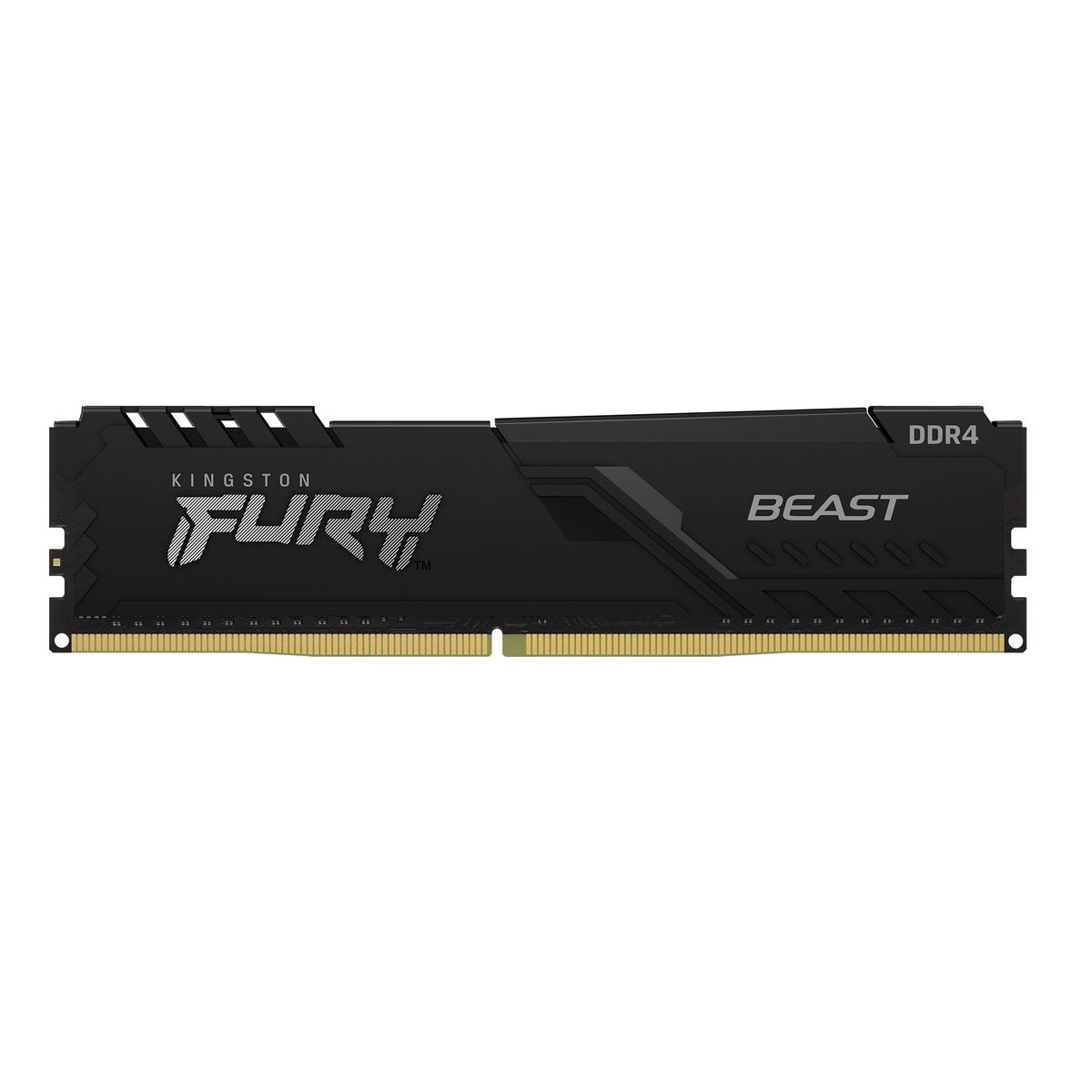 Kingston Technology KF432C16BBK2/64 FURY Beast 64GB (2x32GB) DDR4-3200 CL16 DIMM, 1,2 V, Intel XMP 2.0, Schwarz