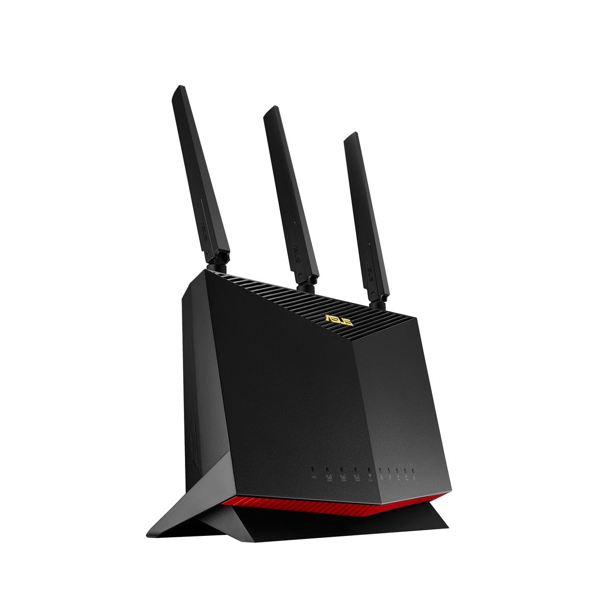 ASUS 4G-AC86U LTE WLAN-Router (WiFi-5 AC2600, SIM Slot, LTE Cat. 12 bis zu 600 Mbits, Gigabit LAN, AiProtection), 90IG05R0-BM9100, Router 4G - Wi-Fi 5 WiFi5