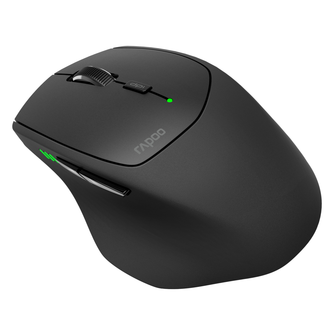 Rapoo 9500M kabelloses Multi-Mode Deskset Tastatur & Maus schwarz QWERTZ DEU
