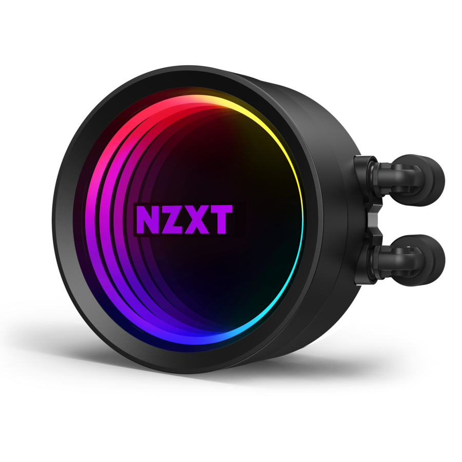 NZXT Kraken X73 RGB 360 mm - RL-KRX73-R1 - AIO RGB CPU Flüssigkeitskühler - Verbesserte Pumpe - Angetrieben durch CAM V4 - RGB-Anschluss - 120 mm Aer RGB V2 Kühlerlüfter (3 im Lieferumfang enthalten) Kraken X RGB 360mm Schwarz