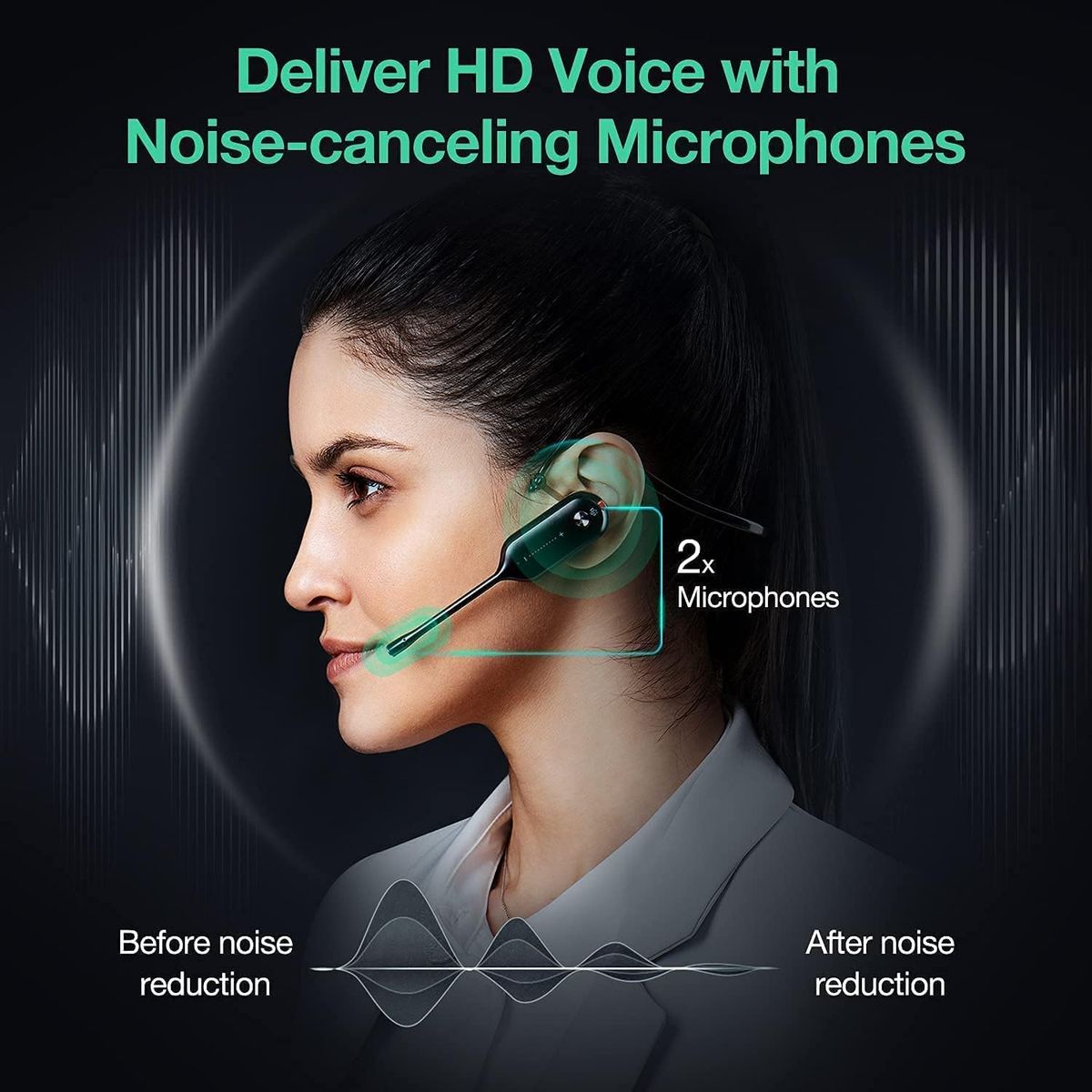 Yealink WH63 Konvertierbares drahtloses DECT-Headset Teams Yealink WH63 Konvertierbares drahtloses DECT-Headset Teams