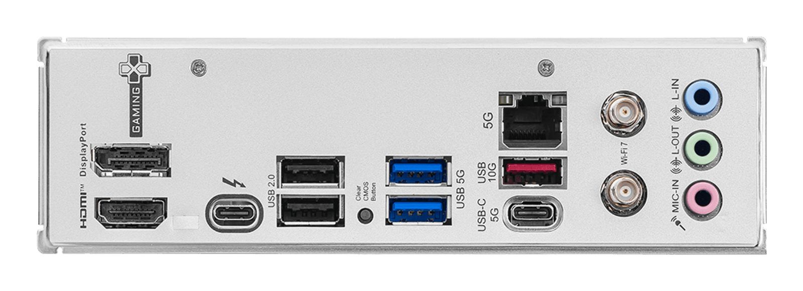 MSI B860M GAMING PLUS WIFI Mainboard, Intel B860, LGA 1851 (Socket V1), micro ATX, DDR5, 4x DIMM, Wi‑Fi 7, 5 Gbit Ethernet, Bluetooth 5.4, 3x M.2, HDMI 2.1