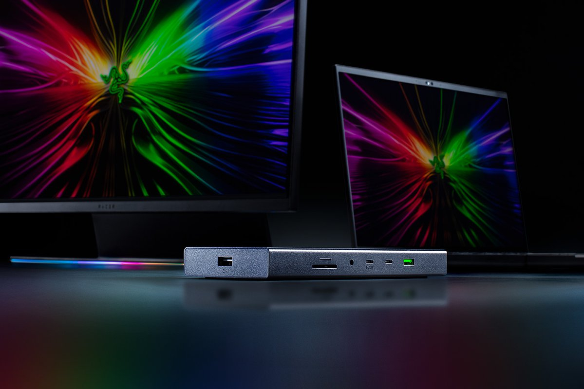 Razer laptop-dockingstation & portreplikator Kabelgebunden USB 3.2 Gen 1 (3.1 Gen 1) Type-C Schwarz