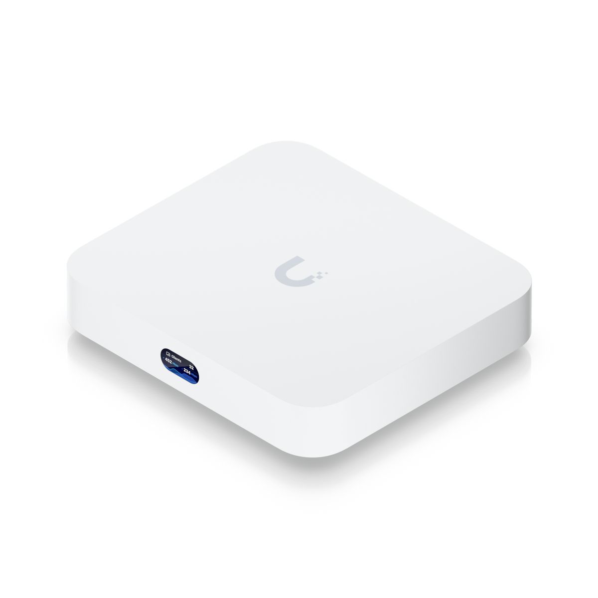 Ubiquiti UCG-MAX Cloud Gateway Max Gateway Controller 10/100/1000 Mbit/s, ARM Cortex-A53 1,5 GHz, 3 GB RAM, 512 GB SSD, Weiß, Steckertyp F (EU)