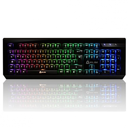 KLIM Domination Mechanische RGB Gaming Tastatur Wired ES-Layout