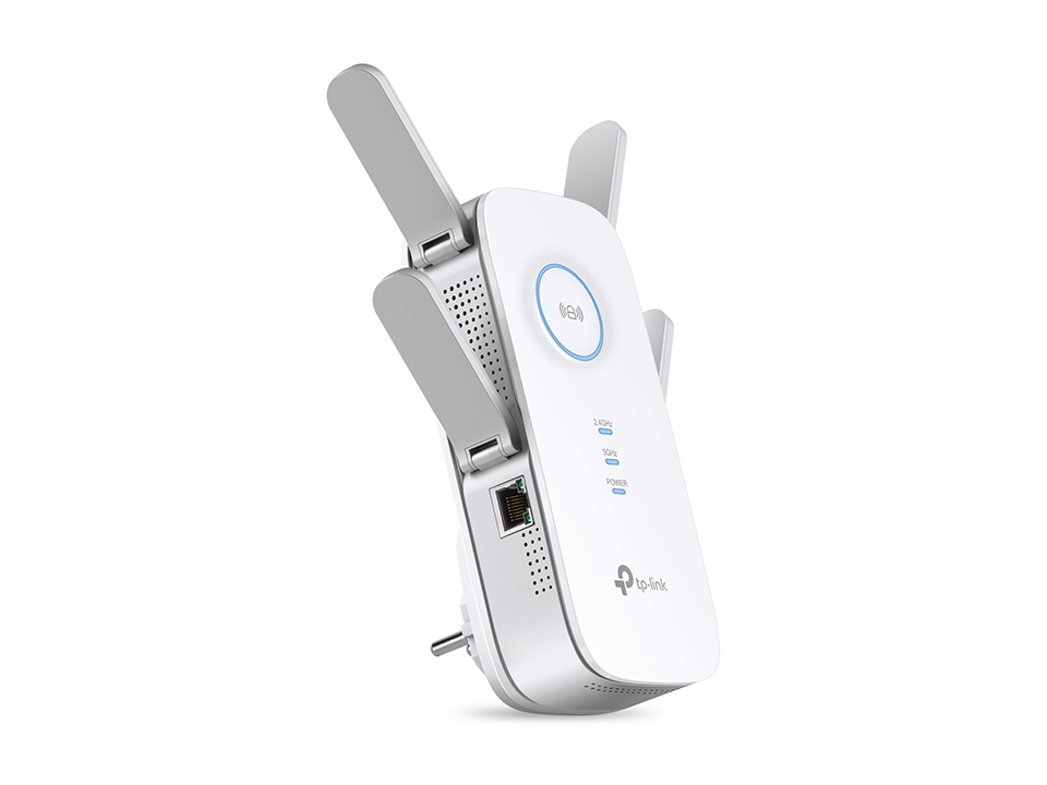 TP-Link RE650 AC2600 Dual Band WLAN Repeater 4x4 MU-MIMO Wi-Fi Range Extender Access Point Mode White v2.0