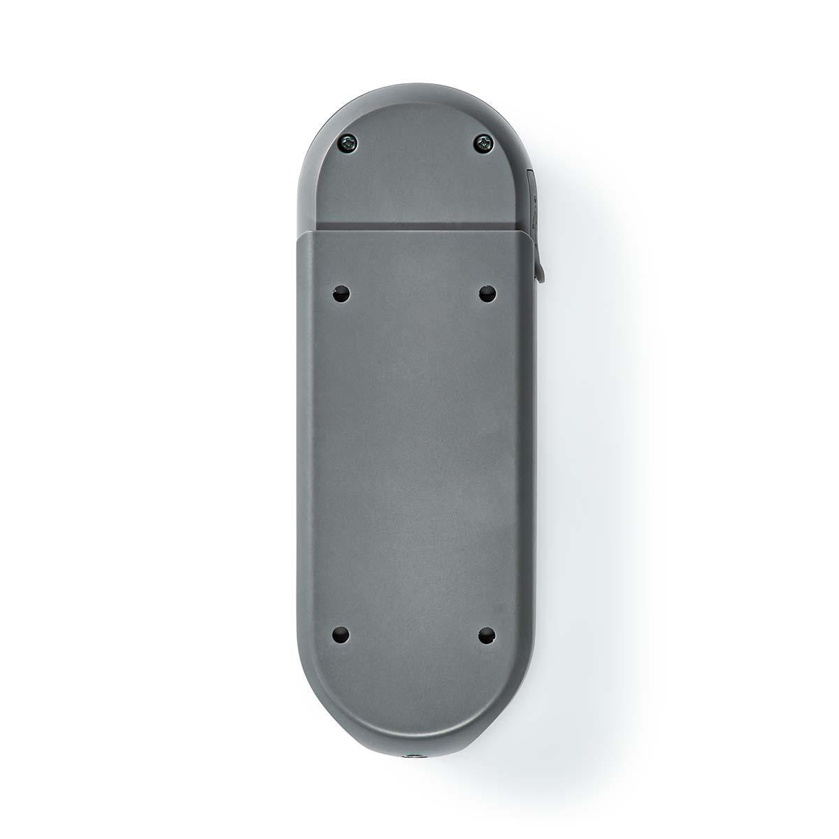 Nedis WIFICDP20GY Video-Türklingel mit Kamera, WLAN, Akku 5200 mAh, Nachtsicht, 180° Blickwinkel, SIP-Videoanruf, 1080 x 1080, Schwarz, IP54 Nedis WIFICDP20GY Video-Türklingel mit Kamera, WLAN, Akku 5200 mAh, Nachtsicht, 180° Blickwinkel, SIP-Videoanruf, 1080 x 1080, Schwarz, IP54