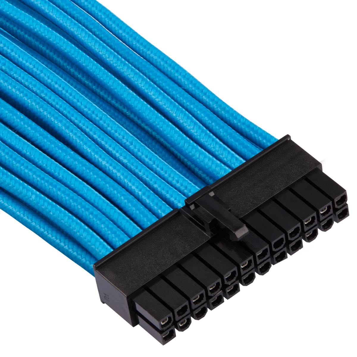 Corsair CP-8920225 SATA III Kabel 0,3 m, 6 Gbit/s, Blau/Schwarz