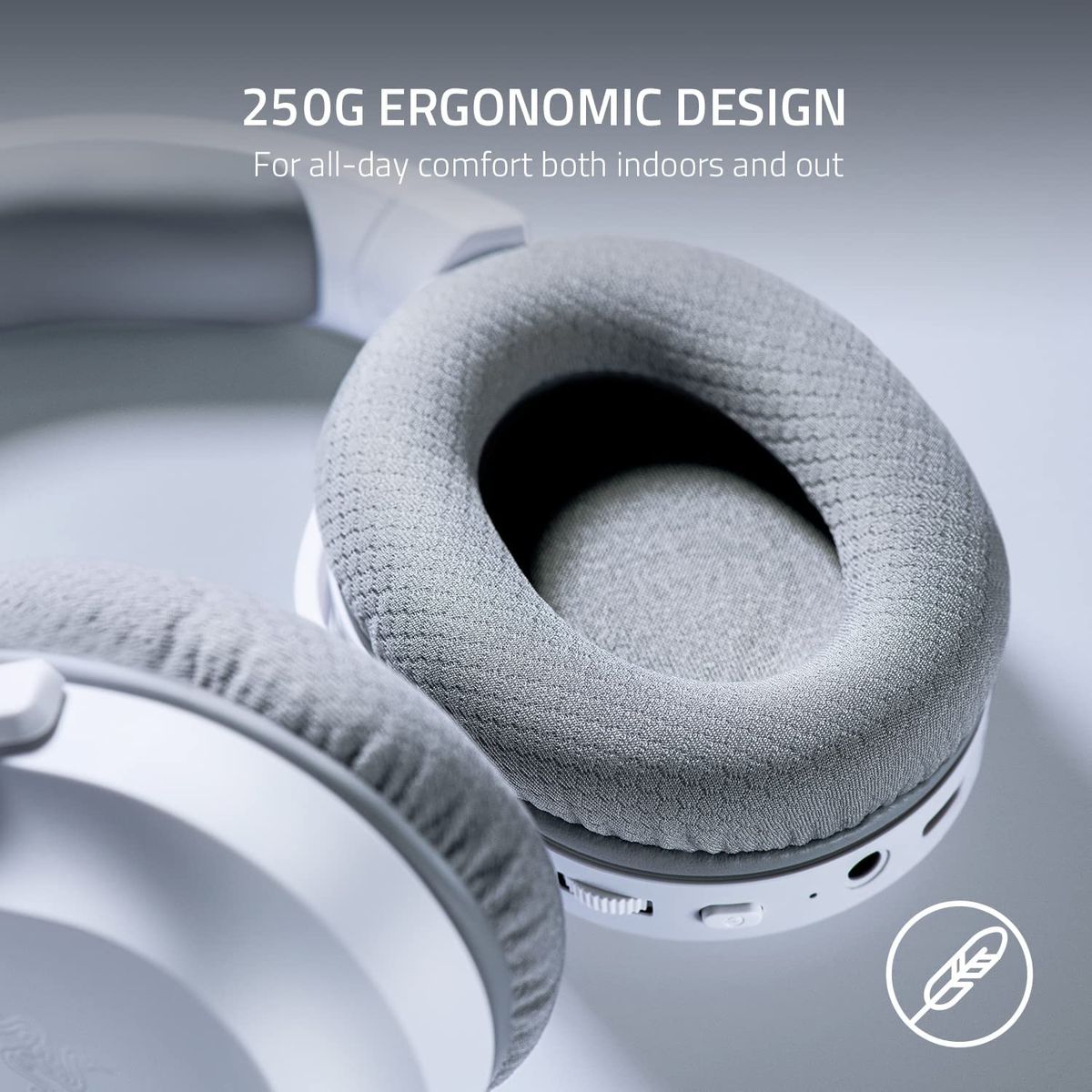 Razer Barracuda X Gaming & Mobile Headset Wireless RF + 3.5mm Virtual 7.1 Surround-Sound Multi-Plattform Mercury